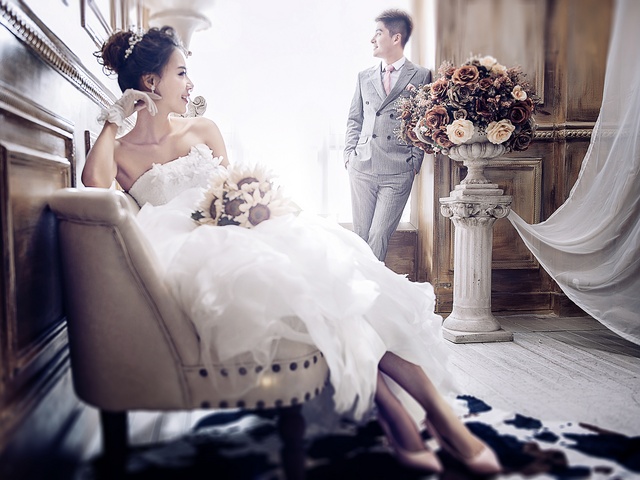 【臺北莎羅婚紗攝影】(圖)_作品展示,婚紗照欣賞-上海 - 到喜啦