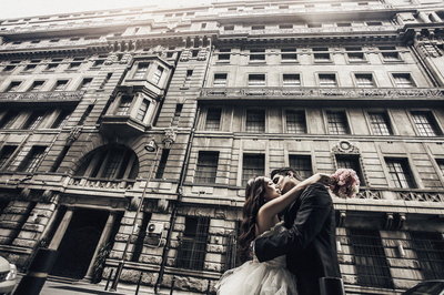 情迷上海灘婚紗照系列 之 外國(guó)友人篇 絕對(duì)高大上! - 籬笆網(wǎng)